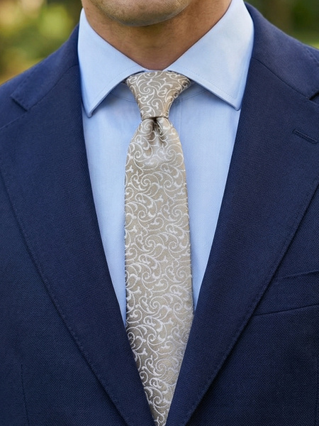 Guld-beige smal slips Lusso