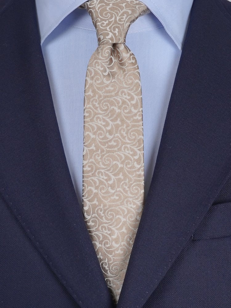 Guld-beige smal slips Lusso