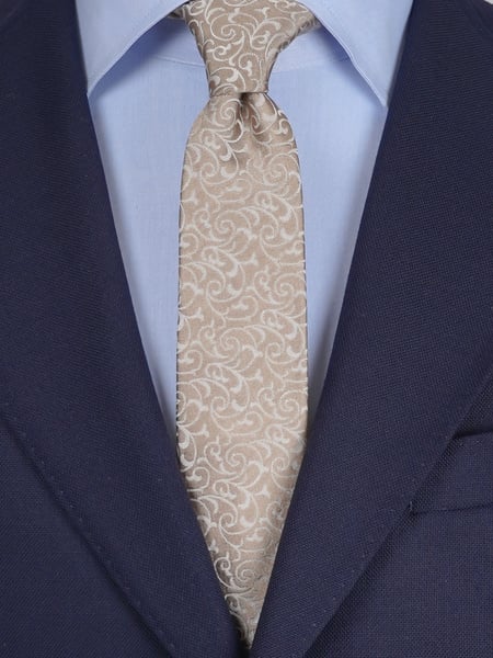 Guld-beige smal slips Lusso
