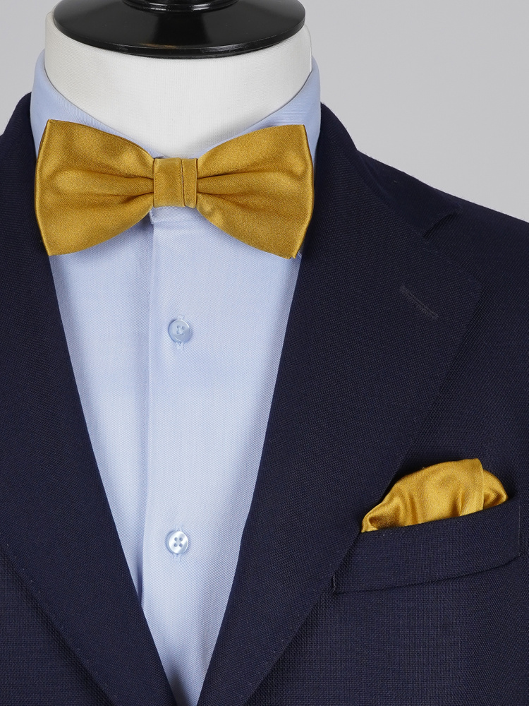 Arany csokornyakkendő & díszzsebkendő