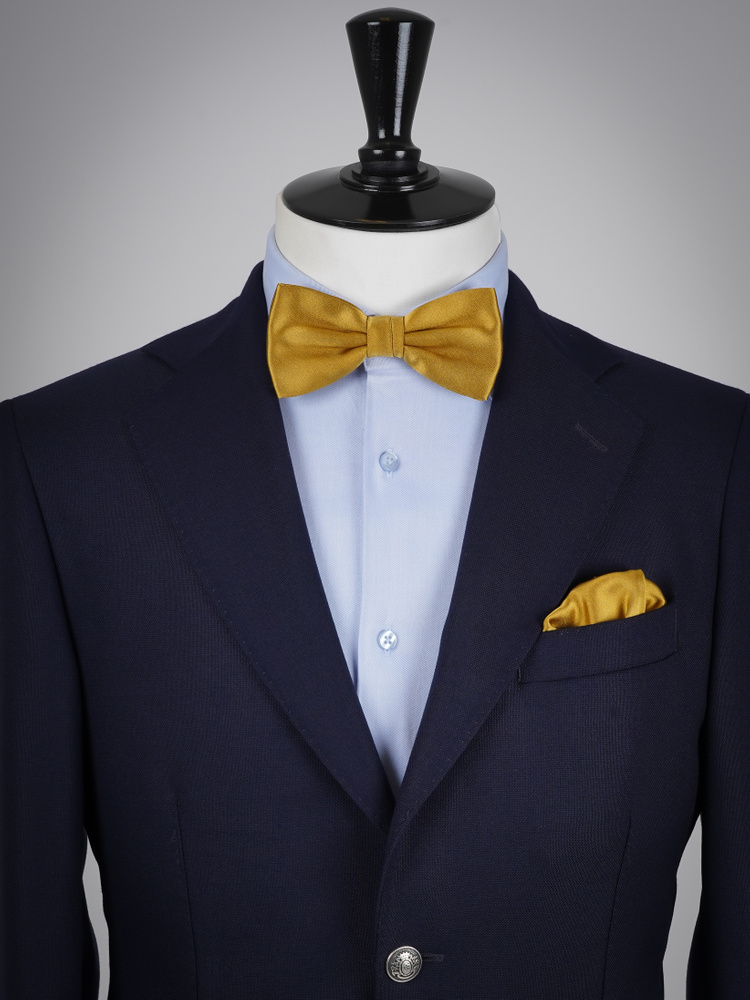 Arany csokornyakkendő & díszzsebkendő