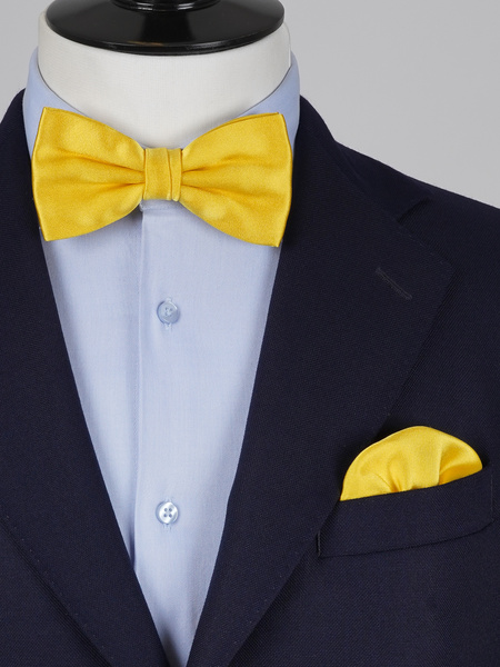 Gul butterfly & lommeklud