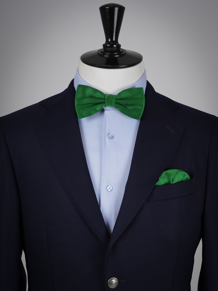 Grüne Fliege & Einstecktuch