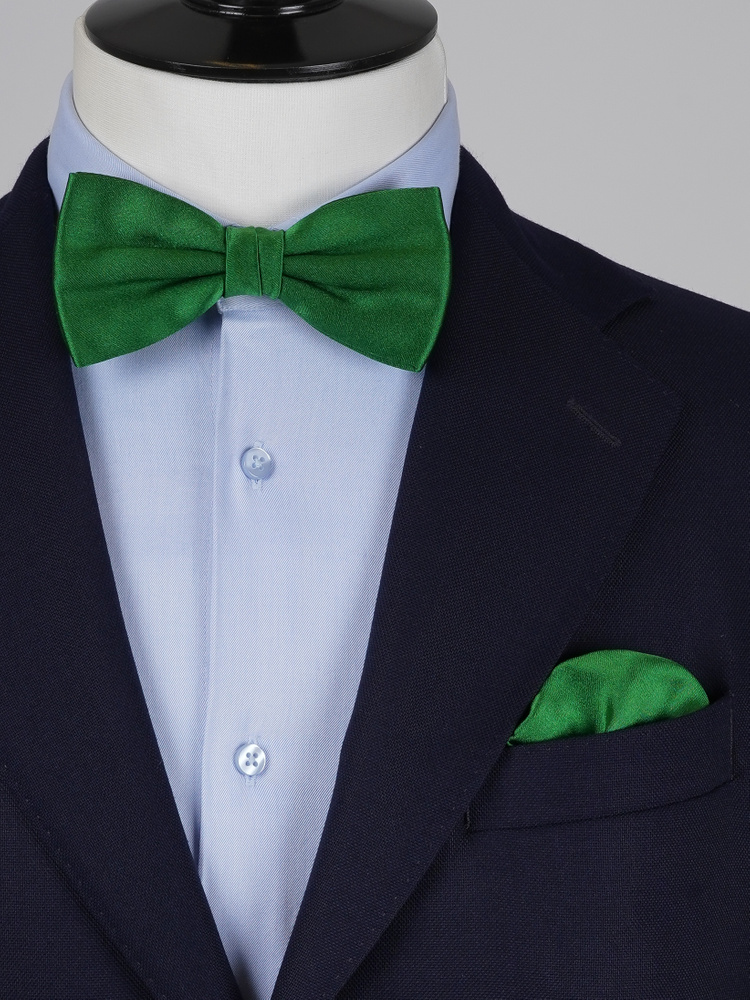 Grüne Fliege & Einstecktuch