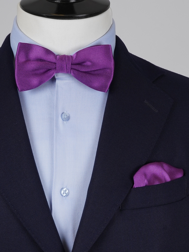 Liila rusetti & taskuliina