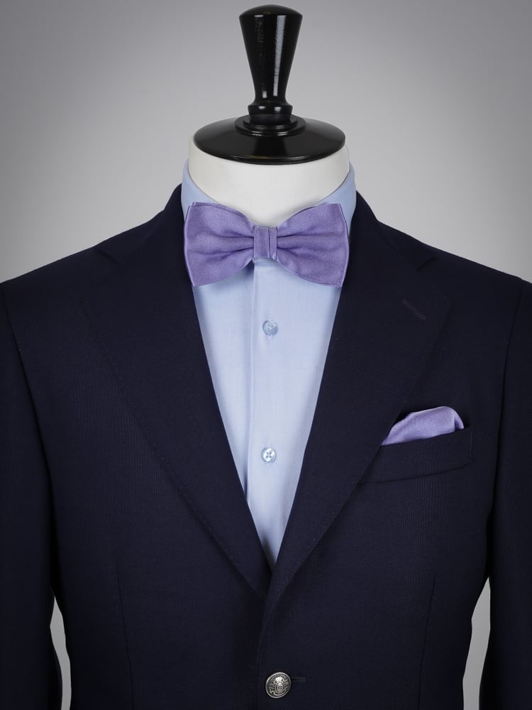 Lavendellilla butterfly & lommeklud