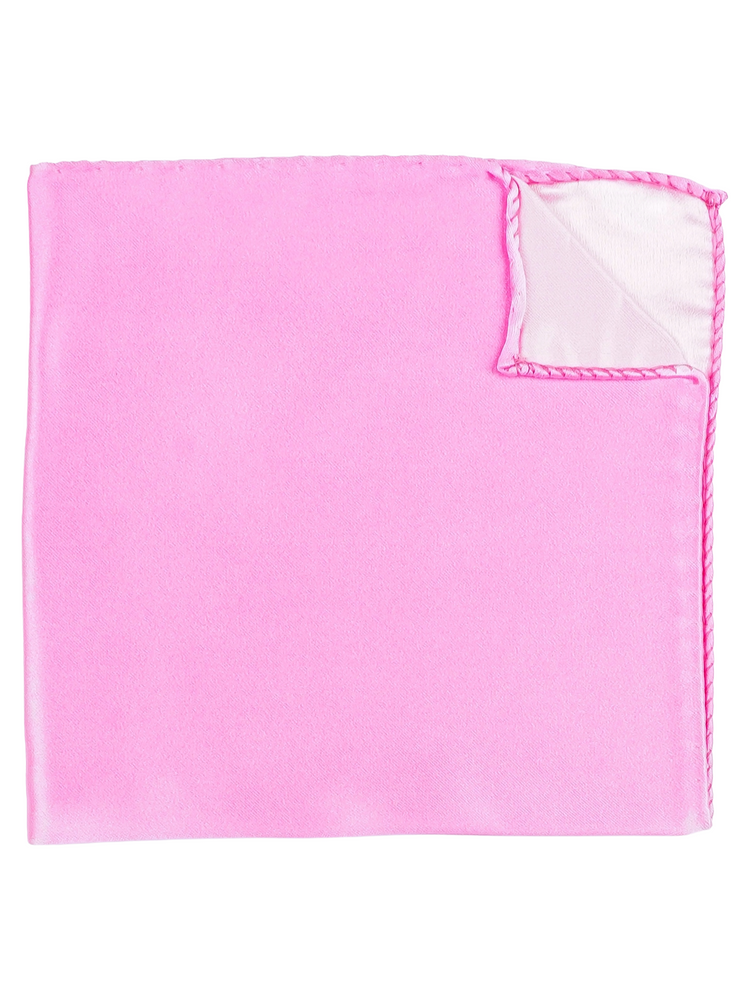 Selbstbinder Rosa Fliege & Einstecktuch