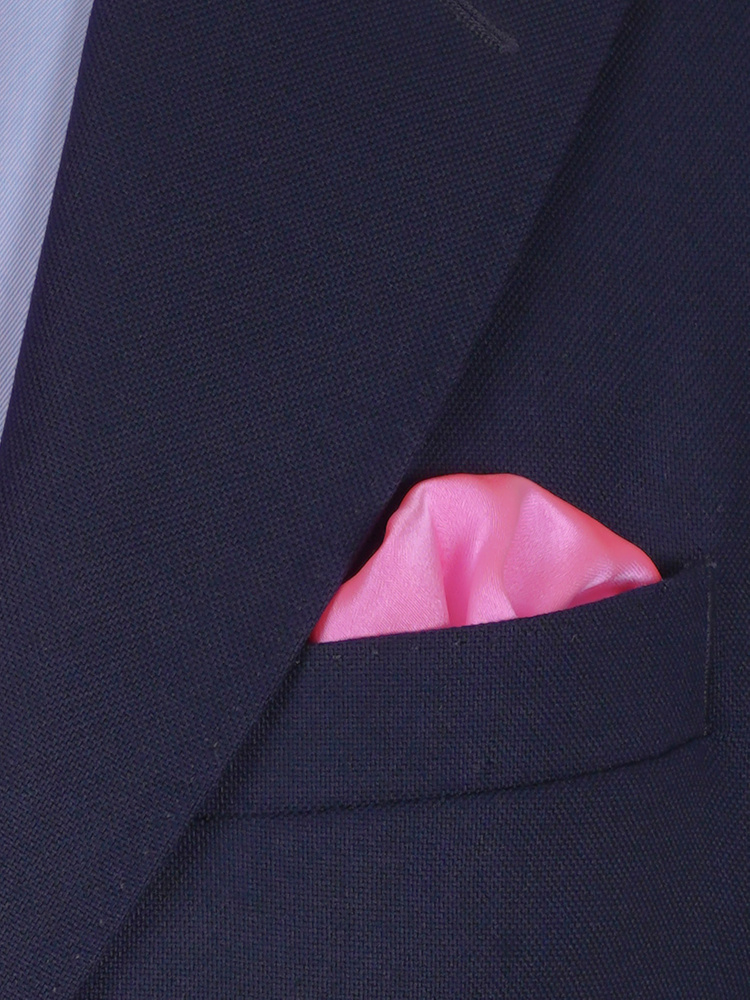 Selbstbinder Rosa Fliege & Einstecktuch