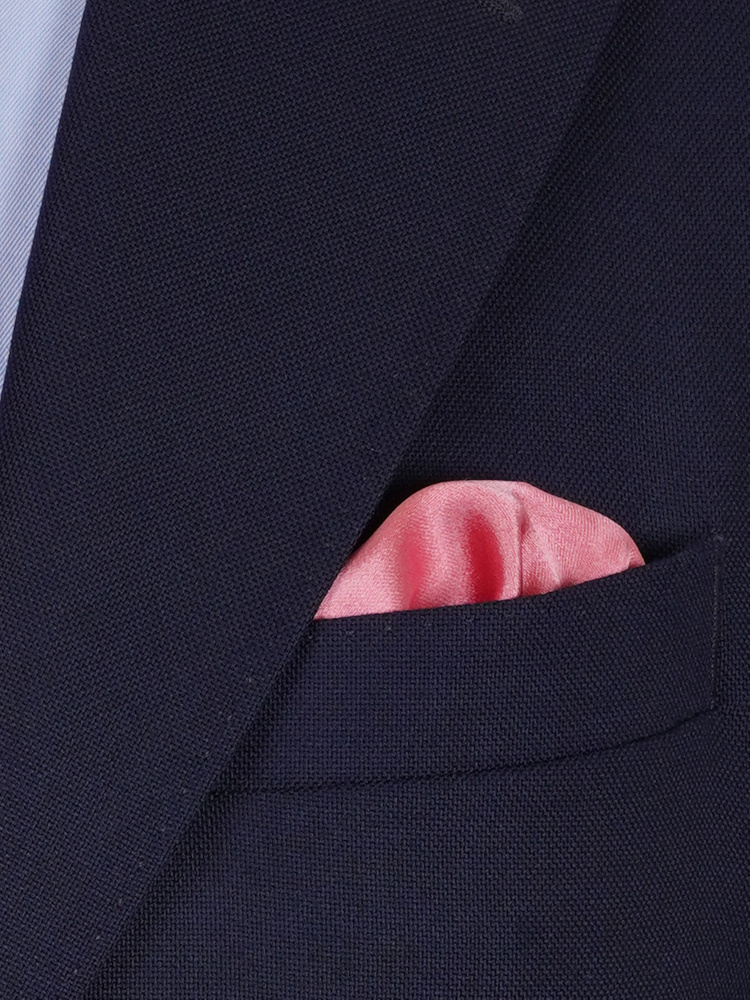 Selbstbinder Lachsrosa Fliege & Einstecktuch