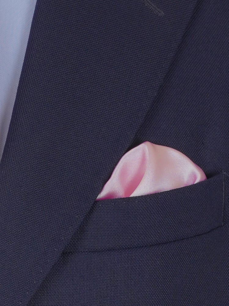 Selbstbinder Extra hellrosa Fliege & Einstecktuch