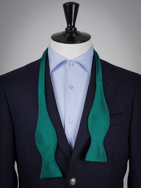 Nos Cravates Vert Foncé Made in France - Le Colonel