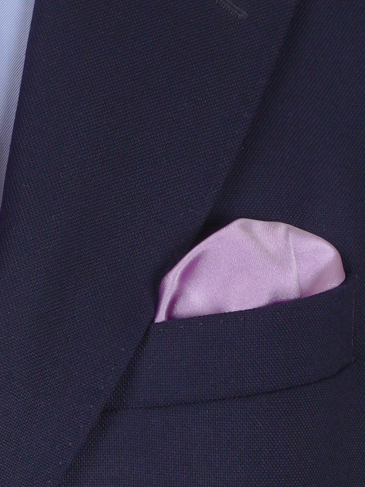 Selbstbinder Extra helllila Fliege & Einstecktuch