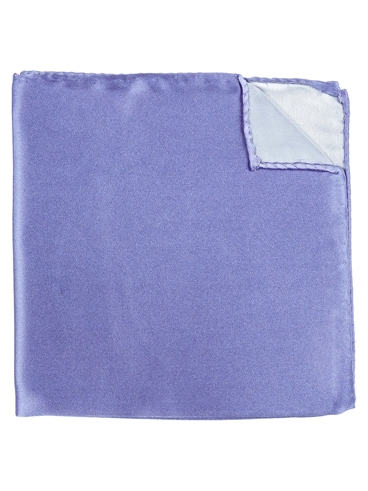 Selbstbinder Lavendellila Fliege & Einstecktuch