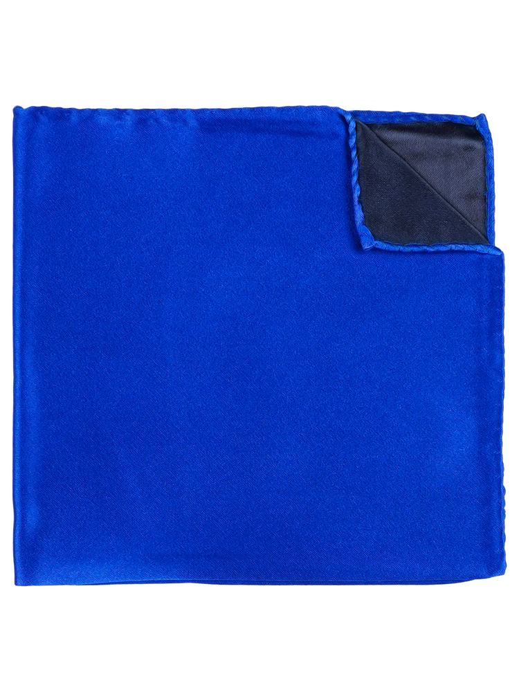 Selbstbinder Blaue Fliege & Einstecktuch