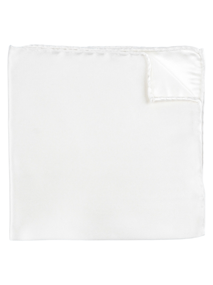 Selbstbinder Weiße Fliege & Einstecktuch