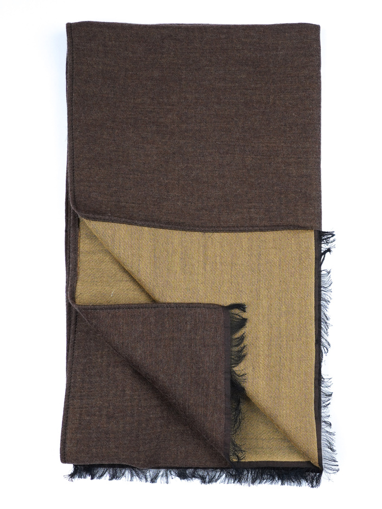 Barna és arany gyapjúsál Neive