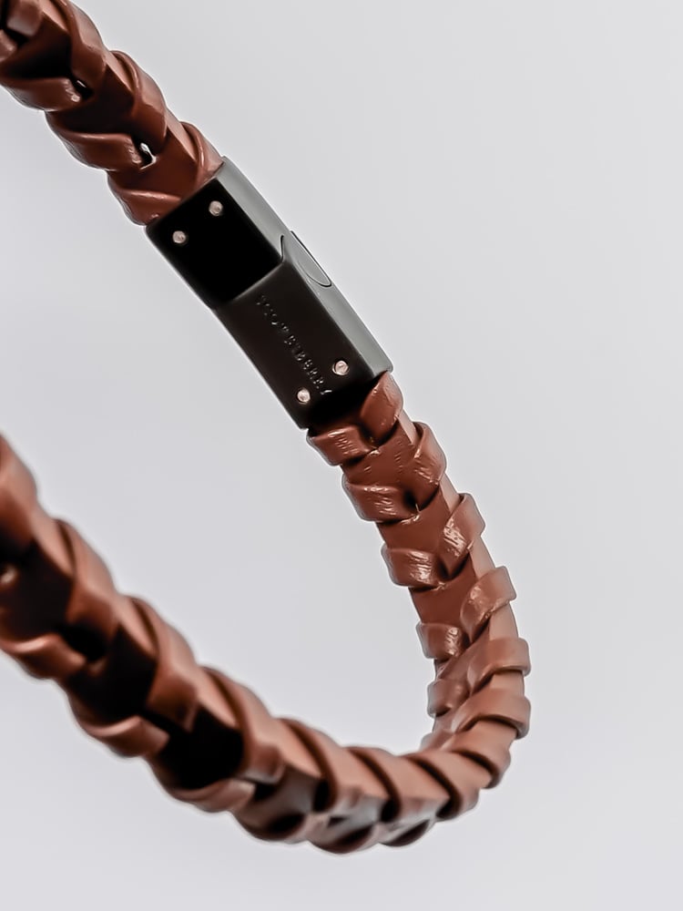 Brown Leather Bracelet Philip